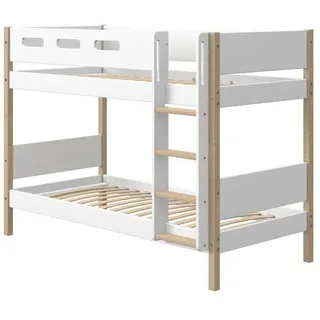 Flexa Etagenbett Nor 90 x 200 cm Lack Weiß 154 109