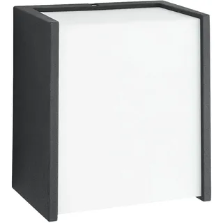 Philips Außenwandleuchte Kunststoff 13,0 cm spritzwassergeschützt schwarz
