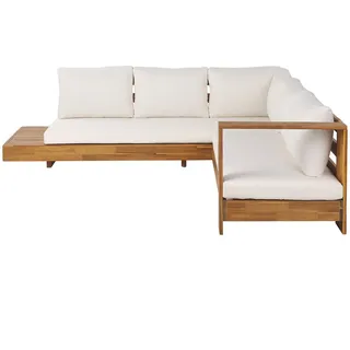 Beliani Lounge Set 5-tlg. Braun