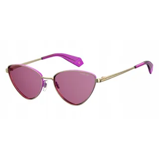 Polaroid Eyewear Damen Pld 6071/S/X Sonnenbrille, Mehrfarbig (Gold Viol), 56 - 56 (L)