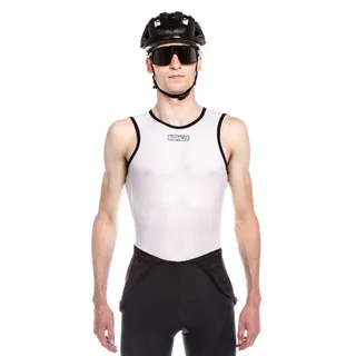 Bioracer Ärmelloses Baselayer Weiß L
