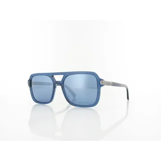 adidas Originals OR0149 Unisex-Sonnenbrille Vollrand Pilot Acetat-Gestell, blau