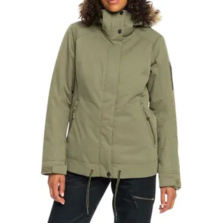 Roxy Meade Damen Winter Skijacke khaki XL - Grün - XL