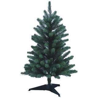 L?nartz? Naturgetreuer künstlicher Weihnachtsbaum PE-Spritzguss (ohne Beleuchtung), H?he: 85cm / ?60cm (PE-BO85)