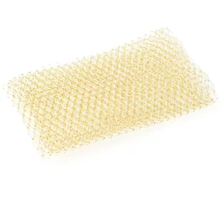 OLYCRAFT 1.1 Yard/1M Gold Schleiernetzstoffe 240~250mm Breit Braut Hochzeitsschleiernetz Vogelkäfig Schleiernetz Fascinator Millinery Netzstoff Für Die Herstellung von Braut Kopfschmuckschleier