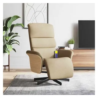 vidaXL Massagesessel mit verstellbarer Rückenlehne Kunstleder 80 x 100 x 90 cm Weiß
