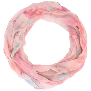 halsüberkopf Accessoires Loop Loopschal Marble Print, angenehm soft rosa