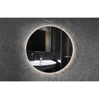 MySpiegel.de Badspiegel Forte Moon LED - Ø 120 cm