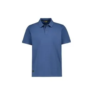 camel active Herren Polo-Shirt blau Baumwolle, blau, Frühjahr/Sommer 2026