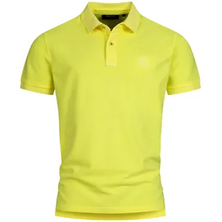 Indicode Herren INJorah Leichtes Poloshirt aus Baumwolle mit Polokragen | Klassisches Polohemd für Business und Freizeit, Herrenshirt, Freizeitshirt, Polokragenshirt, Baumwollshirt für Männer - XL