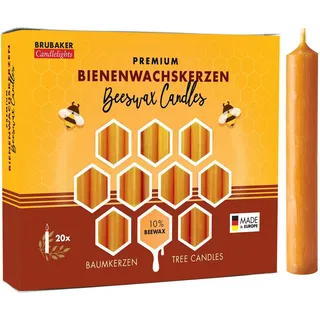 Brubaker Baumkerzen 100 St. gelb