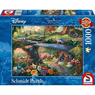 Schmidt Spiele Puzzle Disney, Alice im Wunderland (Puzzle), Puzzleteile
