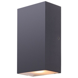 Evalia Außenleuchte Aluminium Druckguss Grau, Led