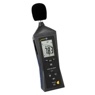 PCE Instruments PCE Schallpegelmessgerät 322A, Klasse 2, 30.. 130 Dezibel, USB,