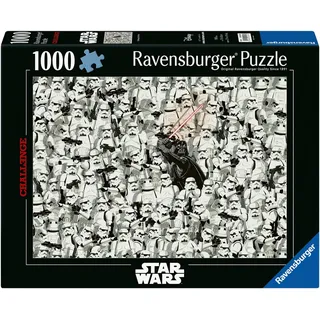 Ravensburger Erwachsenenpuzzle 1000 Teile - Challenge Star Wars