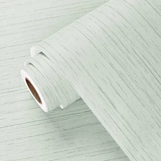 Yullpaper Selbstklebende Tapete Grün 40cm X 800cm Grüne Klebefolie Möbel Wand Tapeten Wohnzimmer Möbelfolie Grün Schrankfolie Selbstklebend Abwaschbare Strukturtapete Grüne Tapete für Schlafzimmer