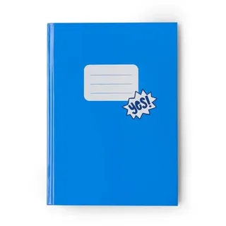Notizbuch A4 kariert, blau
