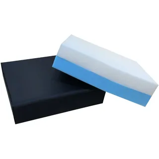 Gar Medical Mixed Anti-Dekubitus-Kissen für Rollstühle - Orthopädisch mit wasserdichtem und atmungsaktivem Bezug, gefüllt mit viskoelastischem und HR Comfort-Schaum.