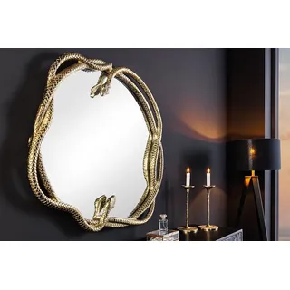Riess-Ambiente Spiegel Snake L 50 x 52 cm Gold