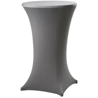 Trutzholm Stehtischhusse Grau Ø 60 cm