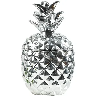 STGBCST Ananas Regal Sparschwein aus Keramik Ananas-Ornamente Ananas Home Decor Goldene Ananas für HauptdekorationenEsstisch, Hochzeit, Geburtstagsfeier (Stil 4)