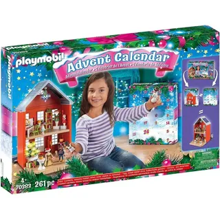 PLAYMOBIL 70383 Großer Adventskalender Weihnachten im Stadthaus - Beige