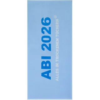 Egeria ABI 2026 Strandtuch 75 x 180 cm blau