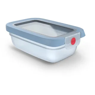 Emsa Frischhaltedose rechteckig blau 11,71 cm x 17,49 cm x 6,15 cm 0,5 l