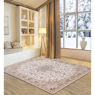 OTTO home Oriental D1 Wollteppich 200 x 300 cm Beige