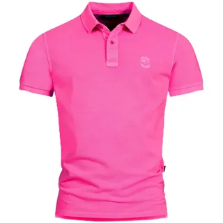 Indicode Herren INJorah Leichtes Poloshirt aus Baumwolle mit Polokragen | Klassisches Polohemd für Business und Freizeit, Herrenshirt, Freizeitshirt, Polokragenshirt, Baumwollshirt für Männer - S
