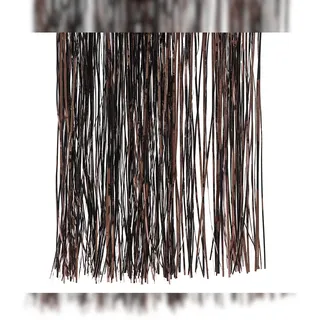 Christmas Decorations Lametta 40x50cm Weihnachtsbaum Christbaumschmuck Weihnachtsgirlande Disco & Party Glitzer Deko Schwarze Trüffel