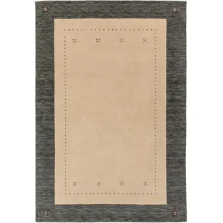 benuta Nest Wollteppich, Beige, Textil, Beton Optik, Rechteckig, 300x400 cm, Gots, pflegeleicht, Teppiche & Böden, Teppiche, Naturteppiche
