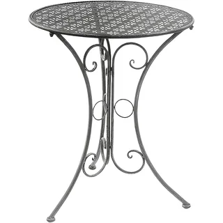 Kobolo Gartentisch Ø 60 x 70 cm Grau