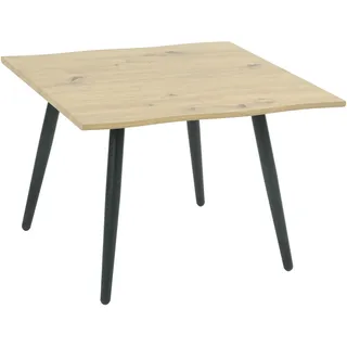 Couchtisch - Artisan Eiche - schwarz - 60 cm