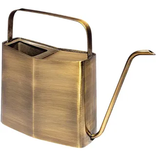 Modern Sprout Gießkanne, Langer Ausguss, Gießkanne für Zimmerpflanzen, Indoor-Gartenpflanzenzubehör, Messing, 3 Liter