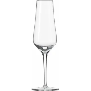 DRW Bodenvase mit Glasfuß, transparent, 20 x 20 x 80 cm