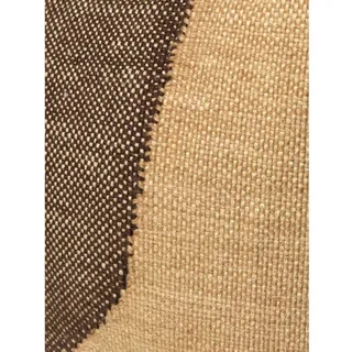 Ferm Living Forene Pouf Stoff 60 x 40 x 60 cm Braun