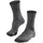 Trekkingsocken 1-Paar Schwarz 46-48
