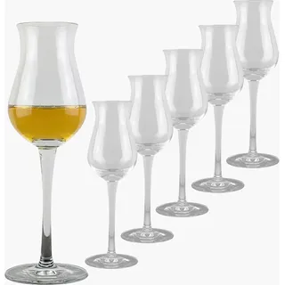 Sauerland GLAS 6er Set Schnapsglas Luca 4cl