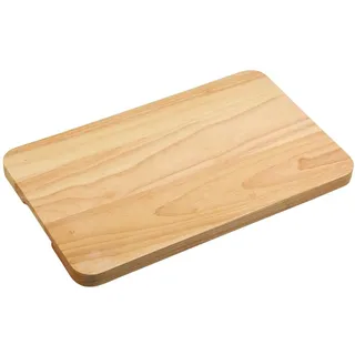 KESPER Schneidebrett Rubberwood 1-tlg. 45 x 27 x 2,5 cm Beige
