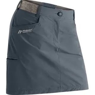 MAIER SPORTS Damen Rock Norit SkortIn W Da-Rock el., Größe 36 in Grau graphite