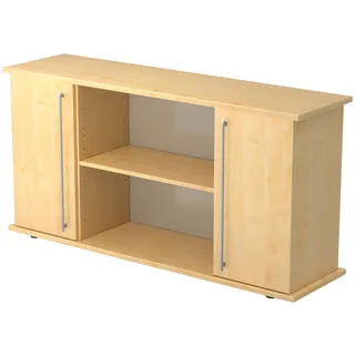 bümö Sideboard, Ahorn, Holzwerkstoff, Ahorn, 3 Fächer, 166.1x84x44.8 cm, FSC Mix, Wohnzimmer, Kommoden & Sideboards, Sideboards