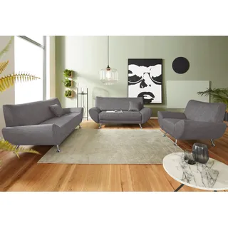 Home Affaire Polstergarnitur 3-2-1 grau