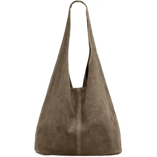 CASPAR No.767 Shopper Wildleder Gelb/Black