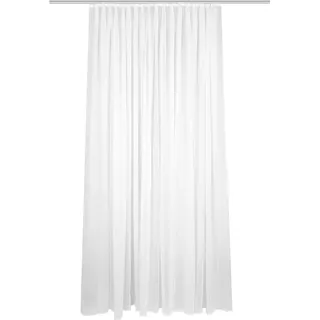 Gardine HEINE HOME Gr. 5, weiß, B:375cm H:145cm, Polyester, Gardinen