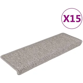 vidaXL Stufenmatte 65 x 21 cm Beige