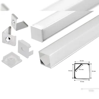 Energmix 2 Meter Alu Profil LED-Profil