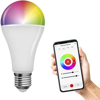 EMOS LED-Lampe A65 1520503502 14W E27 RGB 1400 lm