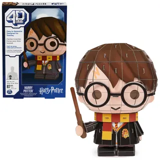 4D BUILD - Harry Potter 3D-Puzzle – Harry Potter Bauspiel – Puzzle im Manga-Stil – Puzzle für Erwachsene – Bauspiel zum Sammeln – Spiel für Kinder ab 12 Jahren – Modell zufällig