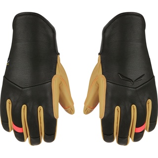 Salewa Damen Ortles Am Leather Handschuhe (Größe L, schwarz)